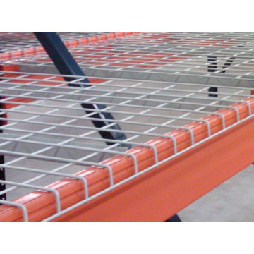 Industrial Welded Warehouse Storage Waterfall Rigid Metal Steel Pallet Rack Flare Wire Mesh Decking Manufacturers